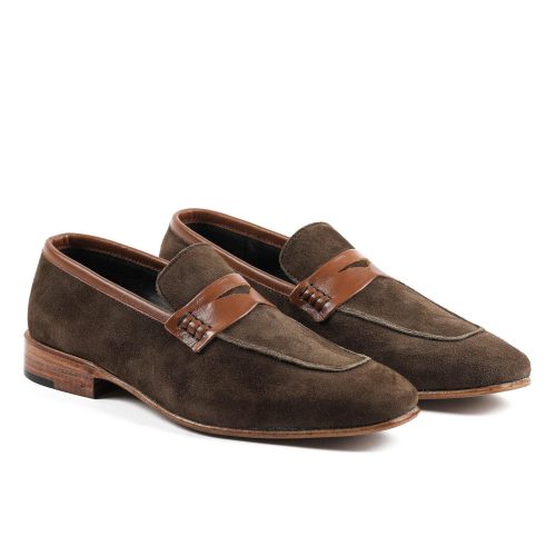 Men's Suede Shoes: Loafers And Derby Styles Tan